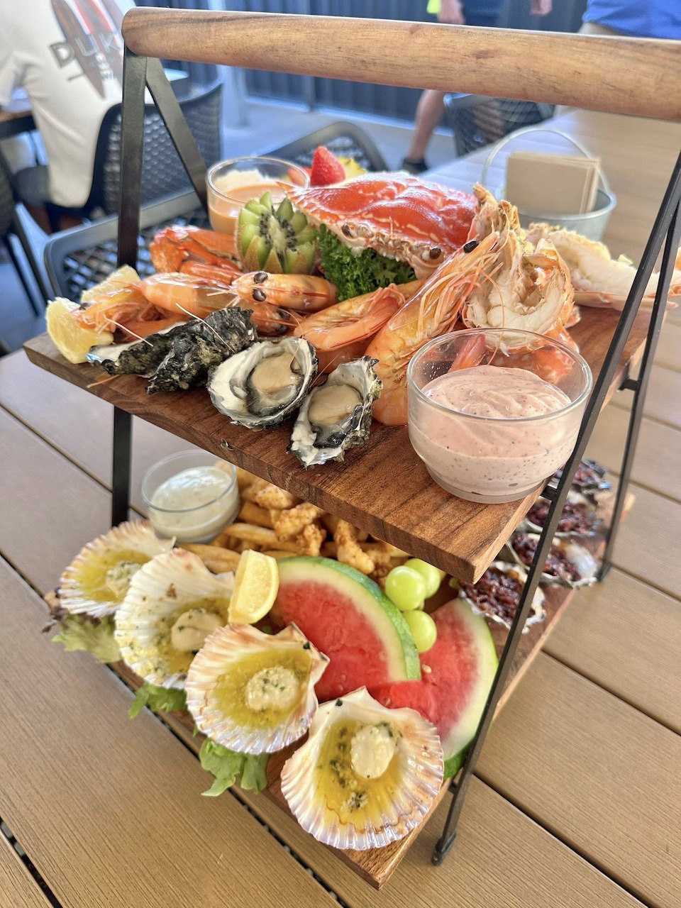 Seafood Platter Display