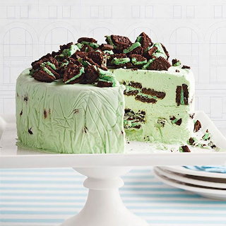 Grasshopper Icebox Cake