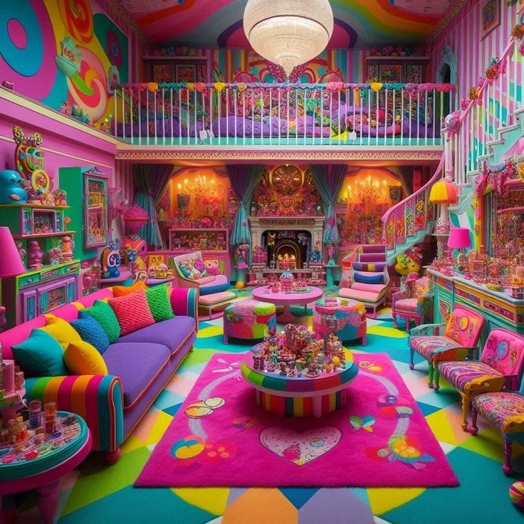 Colorful Living Room