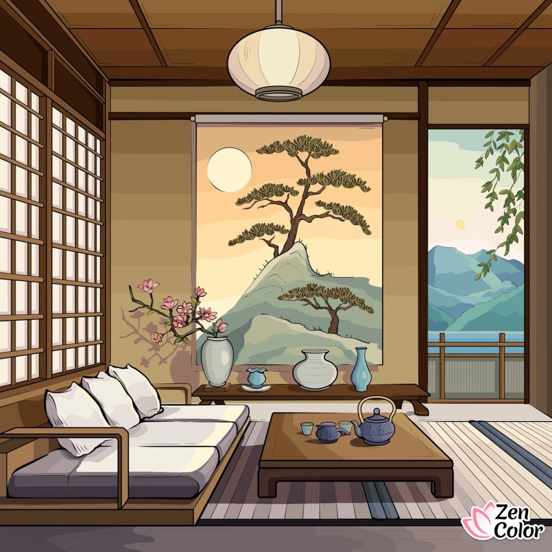 Japanese Living Room