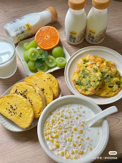 Korean Breakfast Spread