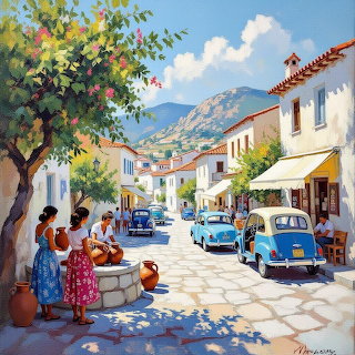 Greek Village 1960s
