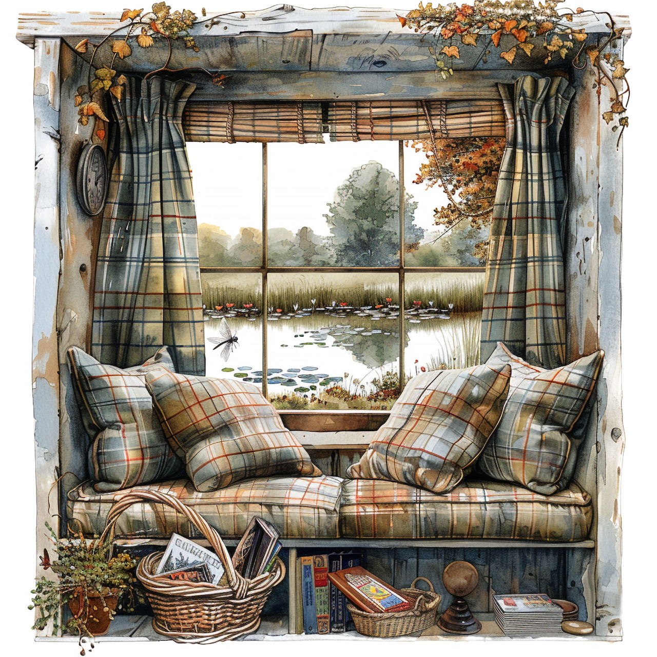 Cottage Lake Window