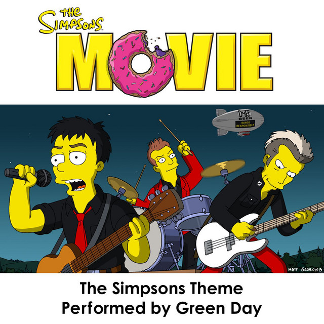 Green Day Simpsons Movie