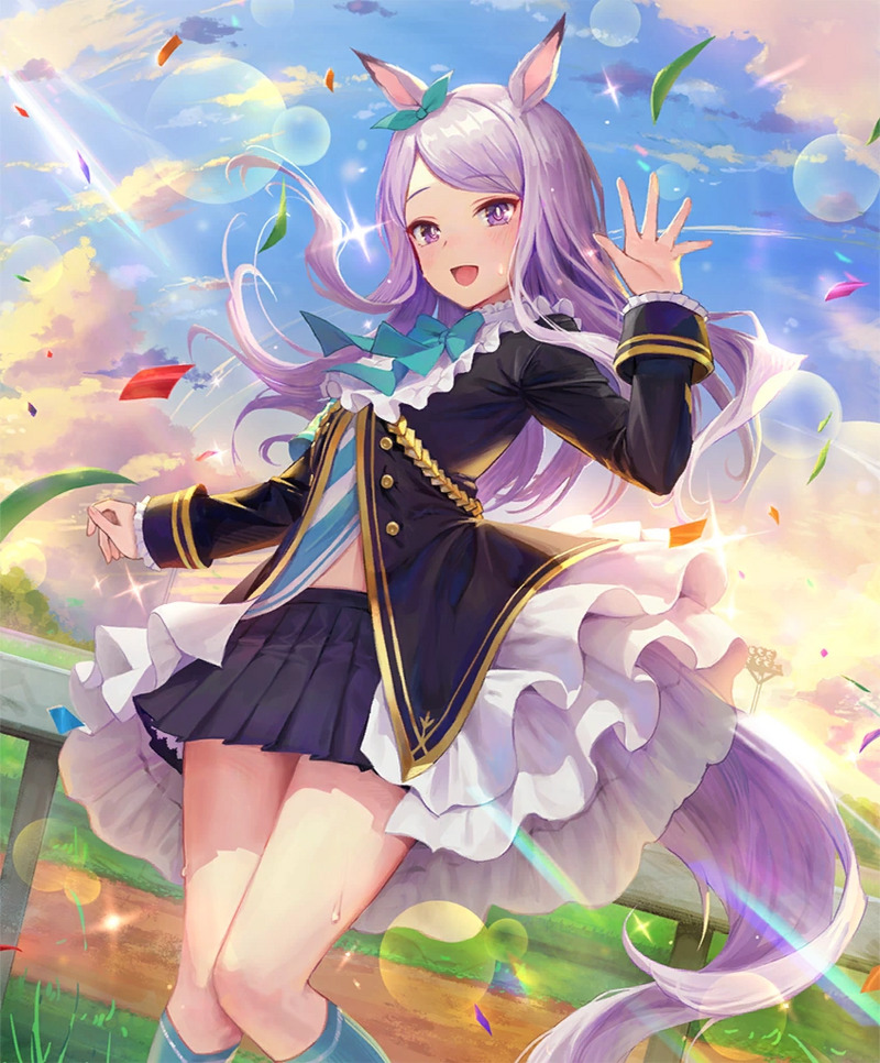 Mejiro McQueen Card Art
