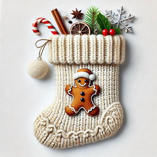Knitted Christmas Stocking