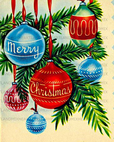 Vintage Christmas Ornaments