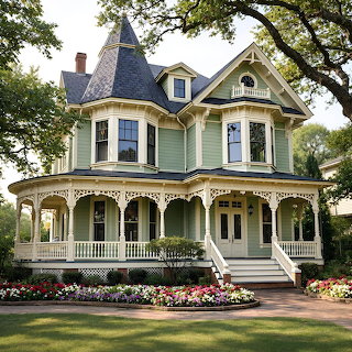 Victorian House with Turret