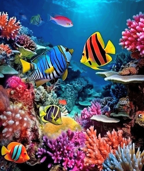 Colorful Aquarium Fish