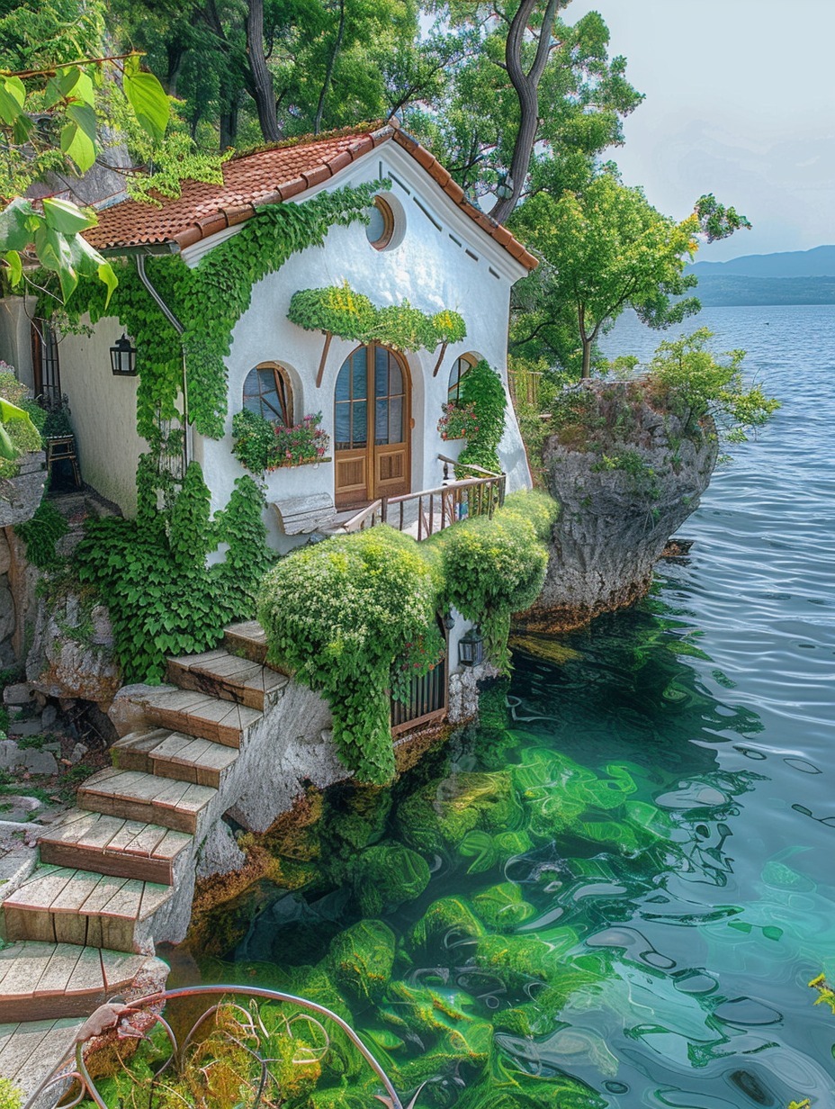 Coastal Cottage on Water