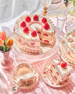 Strawberry Layer Cake