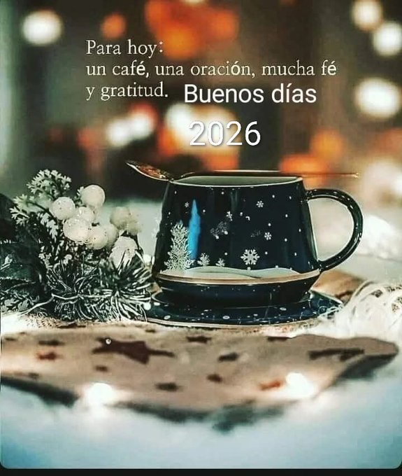 Coffee Cup Buenos Días 2026