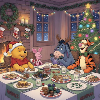 Winnie the Pooh Christmas Dinner