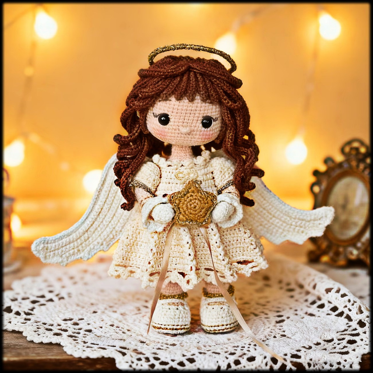 Crocheted Angel Doll