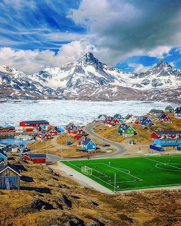 Greenland Arctic Village