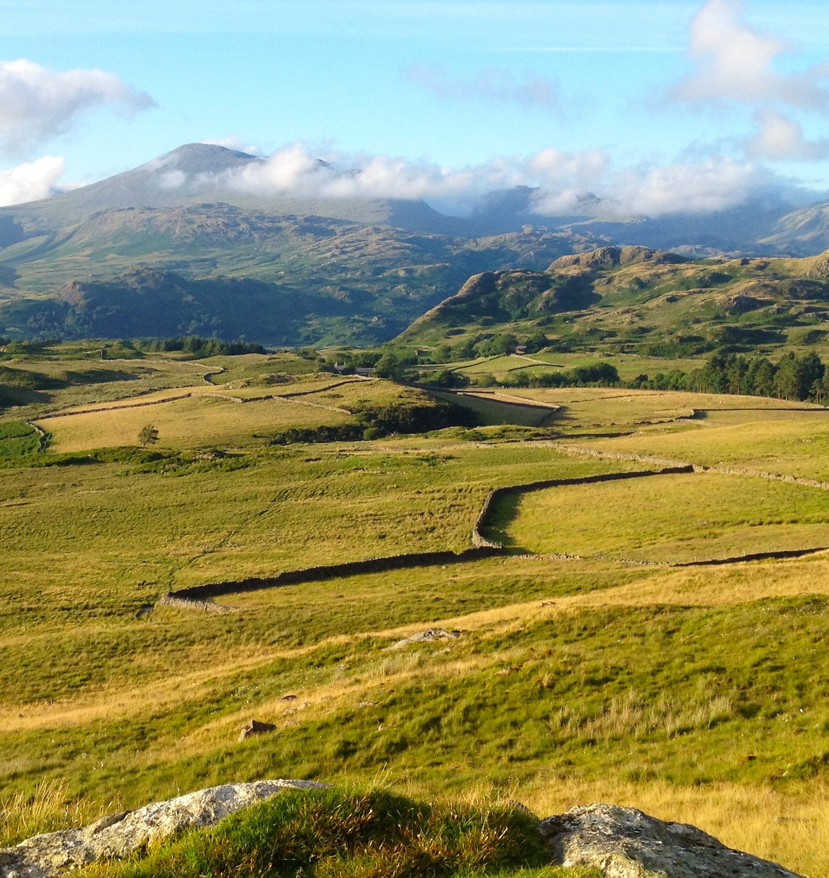 English Lake District Hills