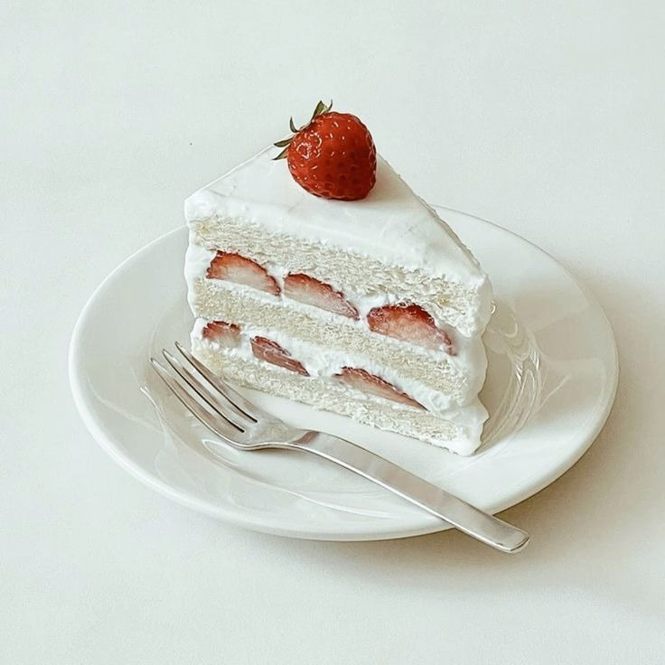 Strawberry Shortcake Slice