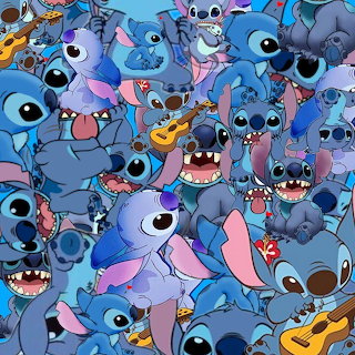 Stitch Character Collage