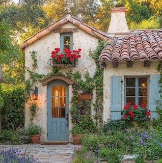 Charming French Cottage Garden