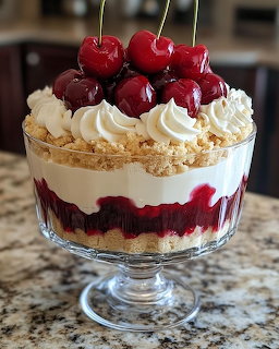 Cherry Trifle Dessert