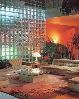 Retro Living Room Interior