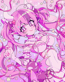 Pink Anime Girl