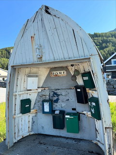 Boat Mailbox Post Office