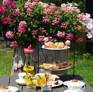 Afternoon Tea Garden Setting