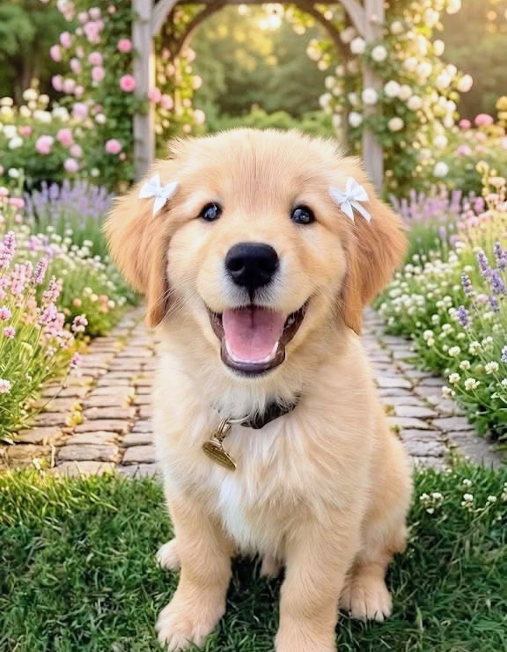 Golden Labrador Retriever Puppy