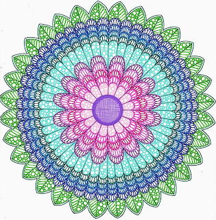 Zentangle Mandala Art