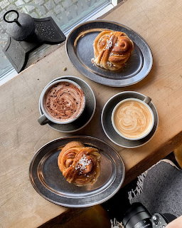 Coffee and Cinnamon Buns