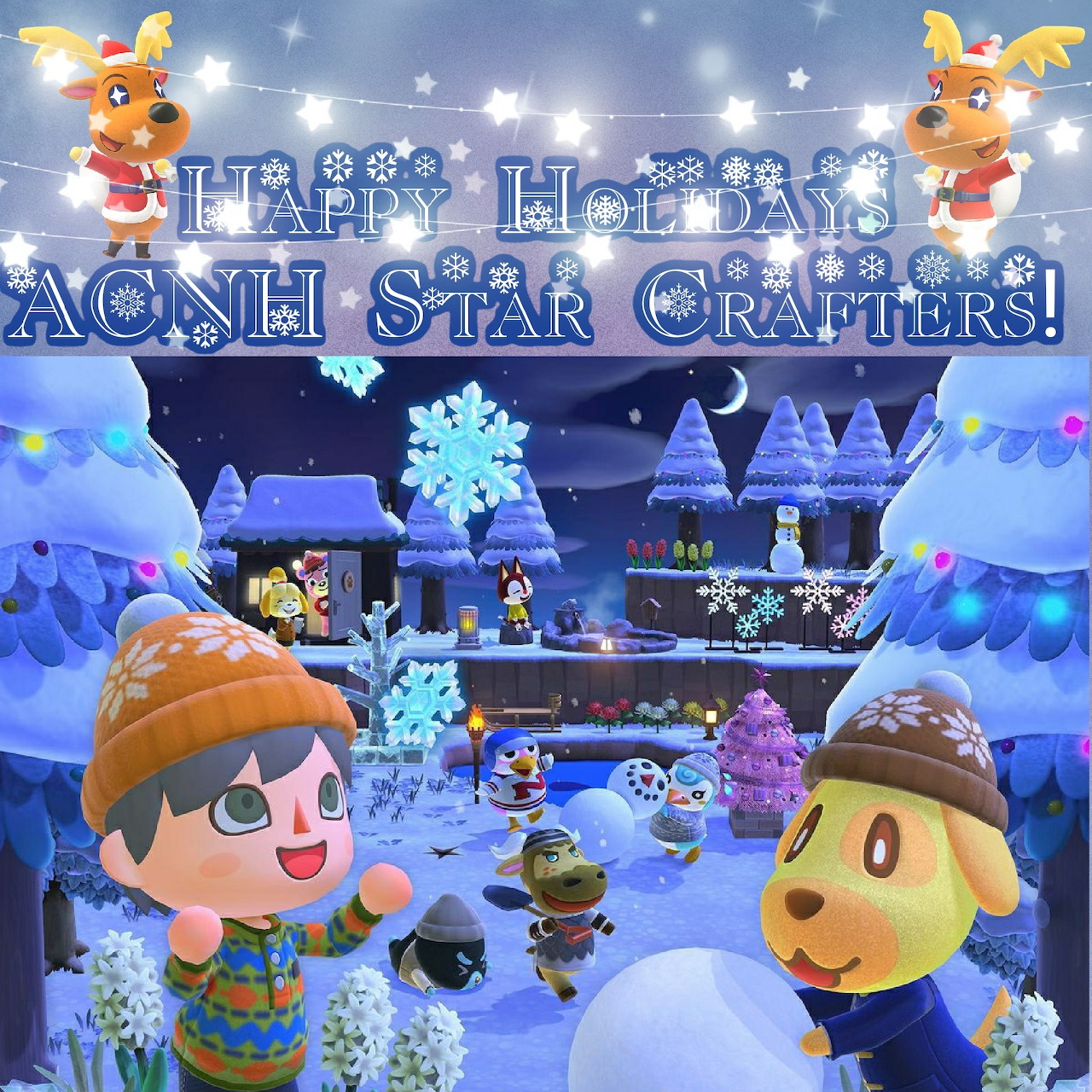 Happy Holidays Star Crafters
