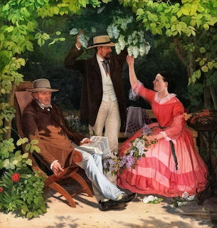 The Summer House by Peter Vilhelm Carl Kyhn