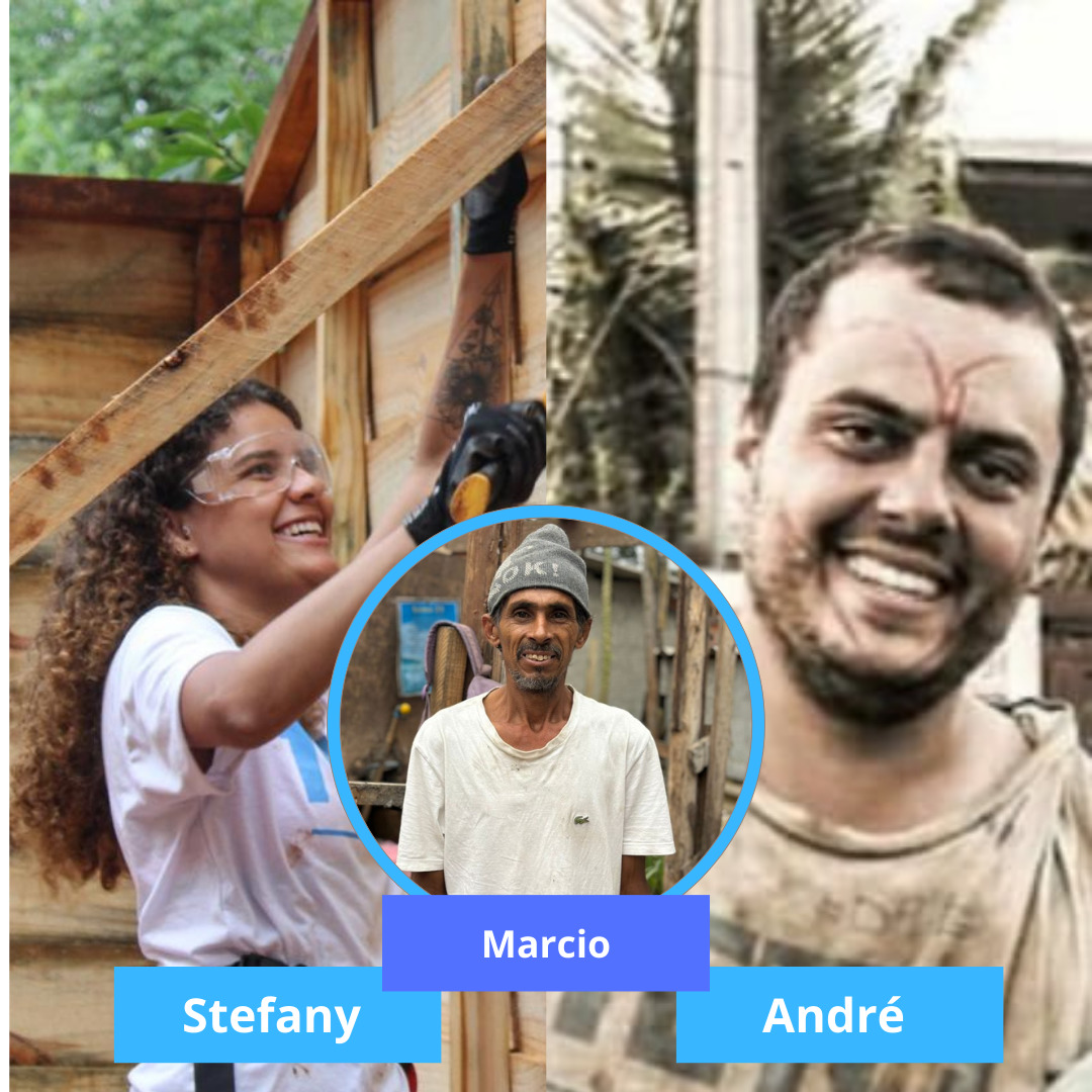 Three People Collage