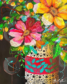 Behnaz Ahmadian Floral Still-Life