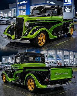 Green Hot Rod