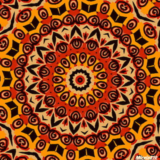 Warm Mandala Pattern