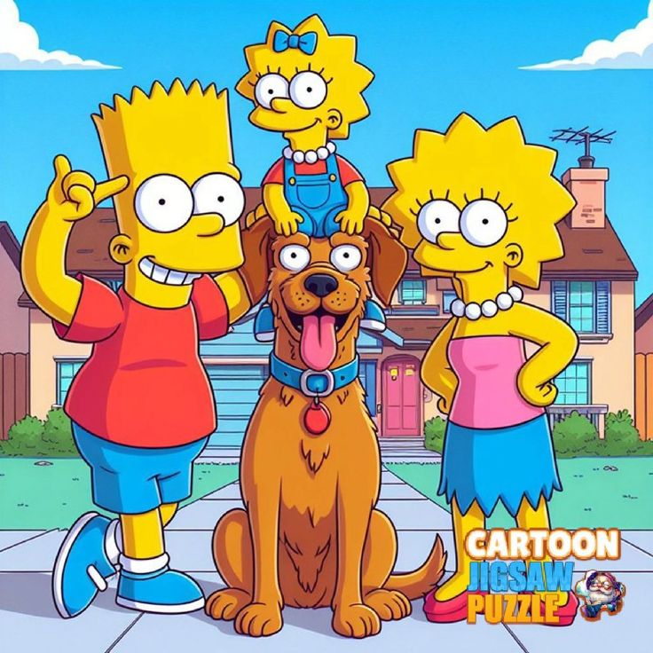 Simpsons Family Portrait