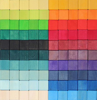 Rainbow Tile Mosaic