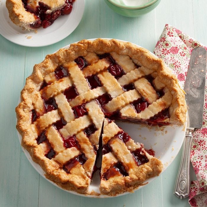 Cherry Pie Lattice Crust