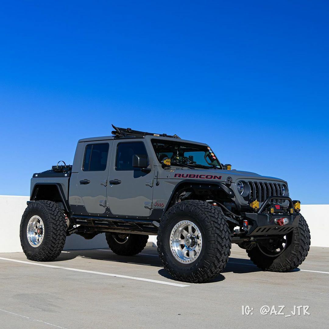 White Off-Road Truck