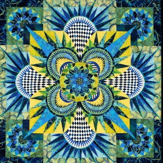 Blue and Yellow Quilt