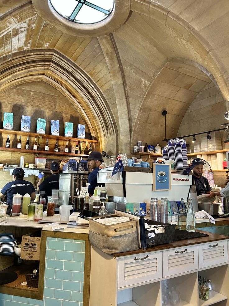 Historic Cafe Interior Architecture