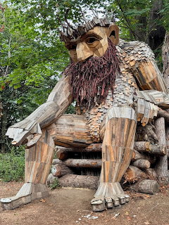 Vashon Island Giant Wood Troll