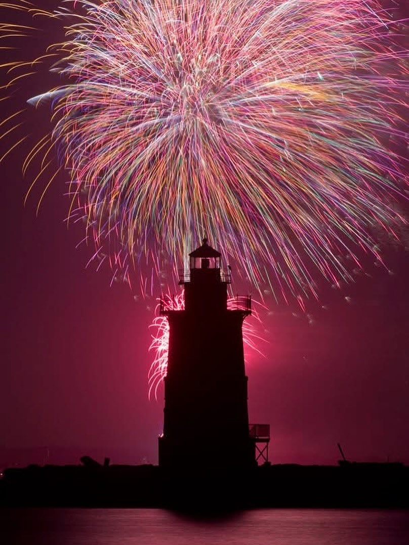 Lighthouse Fireworks Display