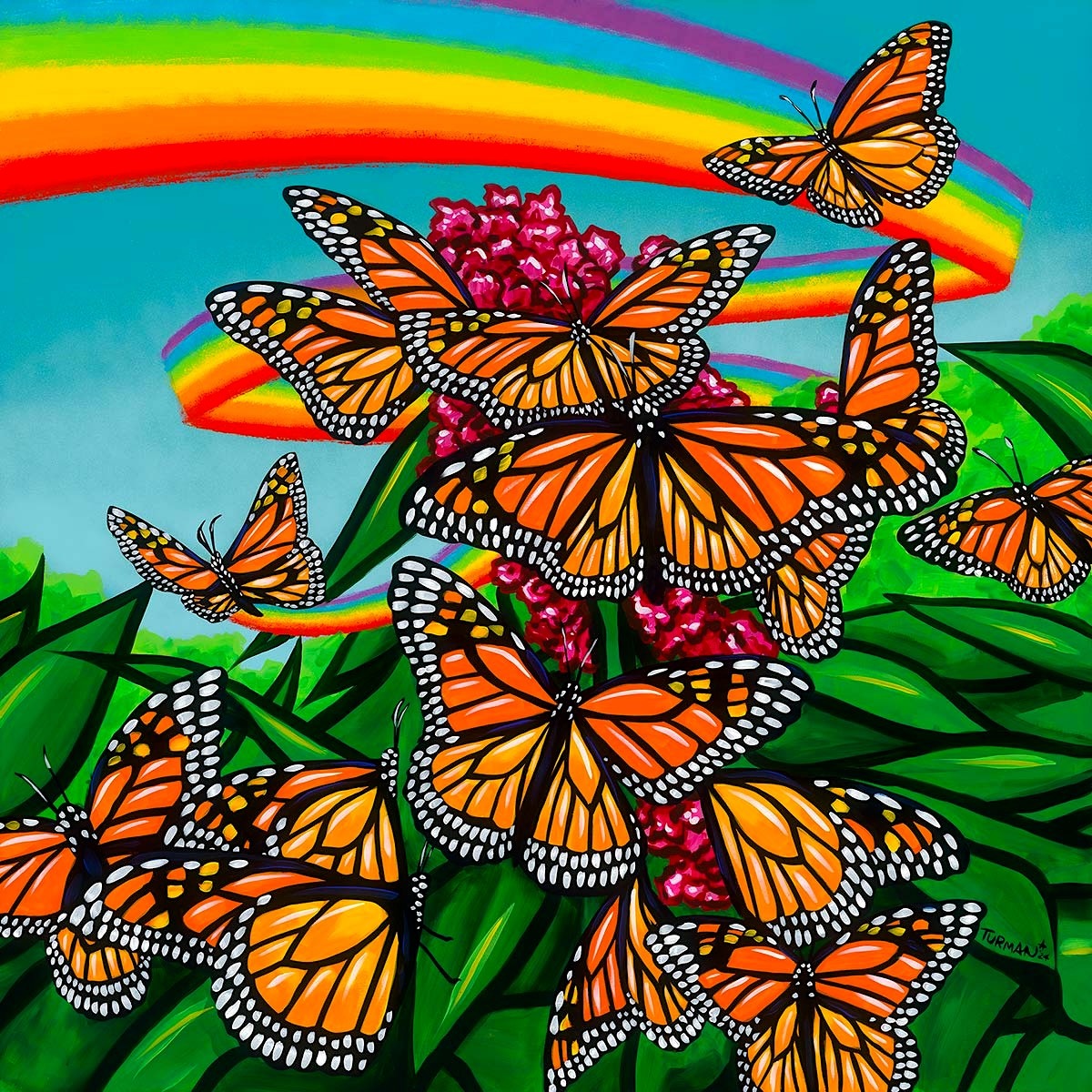 Butterfly in the Sky
