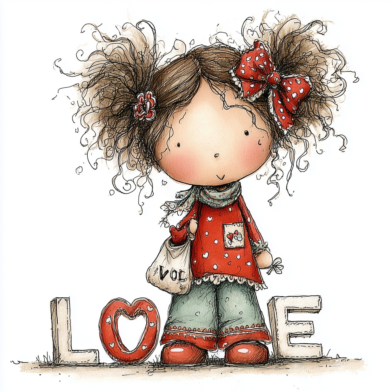 Cute Girl Love
