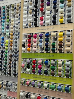 Sewing Thread Spool Display
