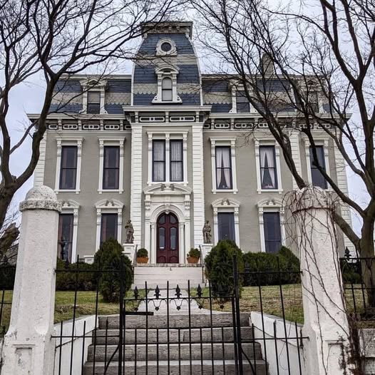 Victorian Mansion Winter