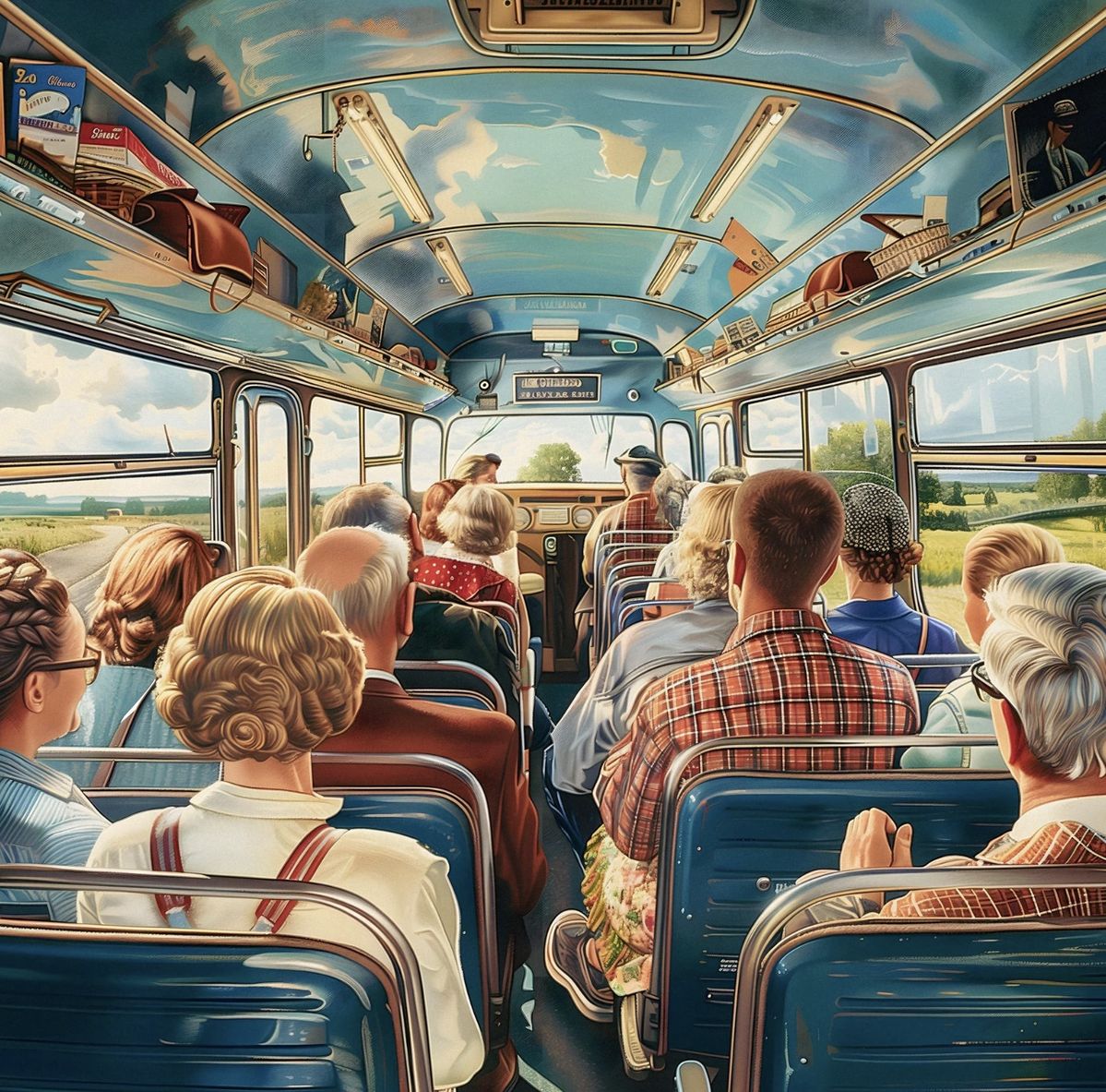 Tour Bus Interior